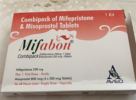 Mifabon Combipack Abortion Pill