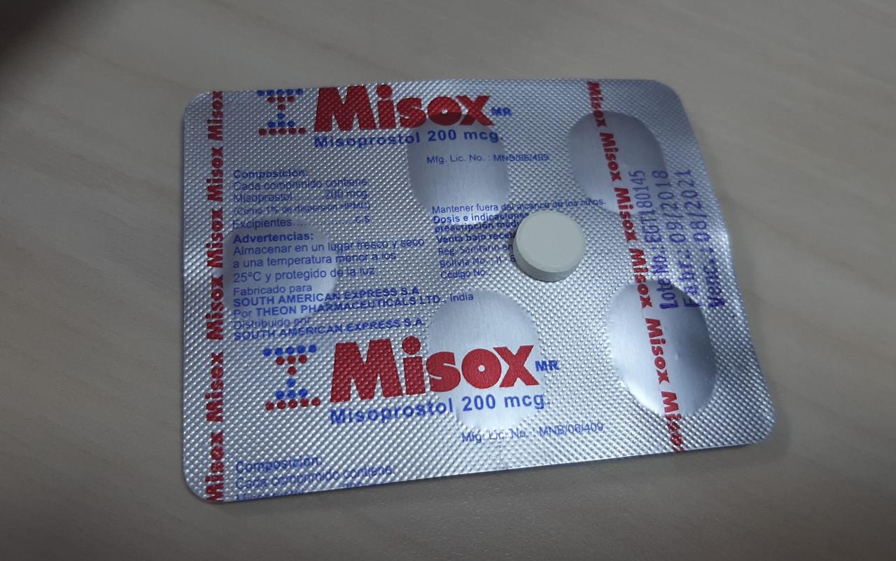 Misox abortion pills in Bolivia.