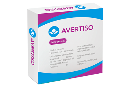 Avertiso tablets misoprostol