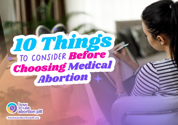Informative guide on factors to consider before medical abortion