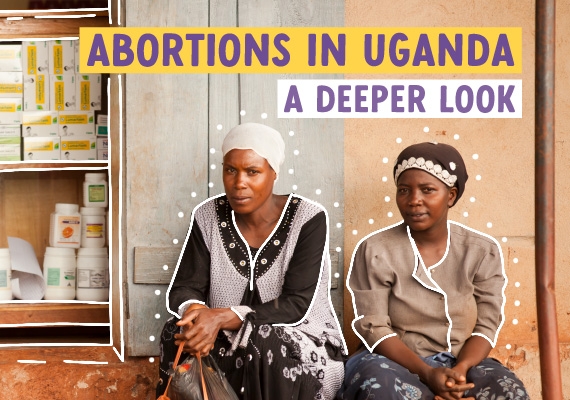 Women in Uganda buying safe medical abortion pill